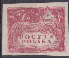 POLAND 1919 Proof Fi 92 P Mint Hinged Signed Mikulski - Neufs