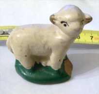 ROMANIA-LAMB,SMALL VINTAGE TOY FIGURINE,1960 PERIOD - Sonstige & Ohne Zuordnung