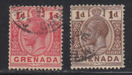 Grenada 1921-32 Cancelled, Sc# ,SG 113-114 - Grenada (...-1974)