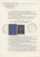 744  Droits De L´Homme - Menschenrechte - Human Rights - Luxembourg 1963  TTB - Abarten & Kuriositäten