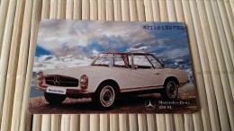 Mercedes-Benz Phonecard Only 3000 Made (Mint,Neuve) 2 Scans Rare ! - K-Series : Customers Sets