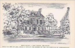 Delaware New Castle Read House Built In 1801 By Geo Read II Artvue - Other & Unclassified
