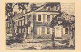 Delaware New Castle Amstel House AD 1730 Albertype - Other & Unclassified