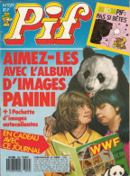 Pif N° 929 De Jan 1987 - Avec Boule & Bill, Les Rigolus Et Les Tristus, Léonard, Les Cosmocats, Zup. Revue En TBE - Pif & Hercule