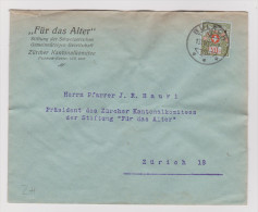 Heimat ZH Bülach 1927-08-13 Portofreiheit-Brief Gr#928 - Portofreiheit