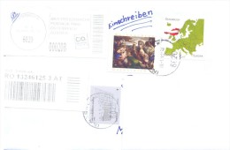 2013. Austria, The Letter By Registered Post To Moldova - Covers & Documents