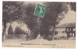 MONCOUTANT  - Avenue De La Gare.. - Moncoutant