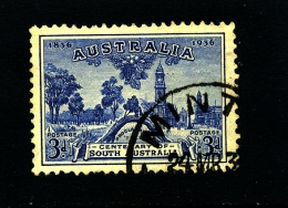 AUSTRALIA - 1936  3d  SOUTH AUSTRALIA  FINE USED SG 162 - Oblitérés