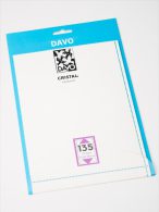 DAVO CRISTAL STROKEN MOUNTS C135 (215 X 139) 10 STK/PCS - Enveloppes Transparentes