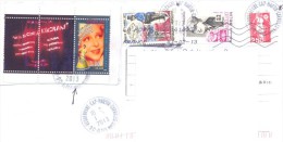 2013. France, The Letter By Ordinary Post To Moldova - Covers & Documents