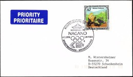 Austria Vienna 1998 / Olympic Games Nagano / Philatelic Exhibition / Cancel No. 6 - Inverno1998: Nagano