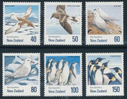 ROSS DEPENDENCY New Zealand 1990 Antarctic Birds Set Of 6v** - Neufs