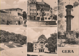 Gera - S/w Mehrbildkarte 7 - Gera