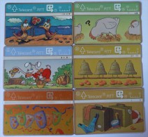 BELGIUM - L&G - RTT - Taxcard - Group Of 6 - Used - Colecciones