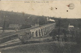 Dolhain.  -   Le Viaduc Vu De Côté. 1912  Met Gaatje;  LOCO - Limburg