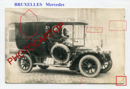 AUTOMOBILE Militaire-BRUXELLES-III Ldst. Inf. Btl. Hamburg-CARTE PHOTO Allemande-GUERRE 14-18-1 WK-Militaria-Feldpost- - Vervoer (openbaar)