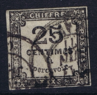 France:  Taxe Yv Nr  5 Gestempelt/used/obl. - 1859-1959 Oblitérés