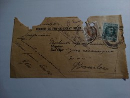 Document Enveloppe Chemin De Fer-remboursement - Altri & Non Classificati