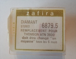 ZAFIRA DIAMANT STEREO NEUF SCELLE REFERENCE 6879.5 POUR THOMSON ATN 3600 TOURNE DISQUE CHAINE HIFI - Toebehoren En Hoezen