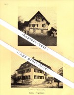 Photographien / Ansichten , 1928 , Wagenhausen , Eschenz Und Steckborn , Thurgau , Prospekt , Architektur , Fotos !!! - Eschenz