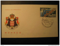 MONACO 1967 Tourisme Tourism Tourist Turismo FDC Cover - Lettres & Documents