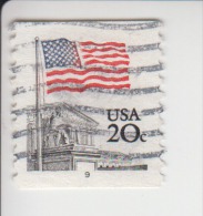 Verenigde Staten(United States) Rolzegel Met Plaatnummer Michel-nr 1522C Ya Plaat  9 - Ruedecillas (Números De Placas)
