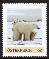 ÖSTERREICH 2016 ** Eisbär / Ursus Maritimus - PM Personalized Stamps MNH - Timbres Personnalisés