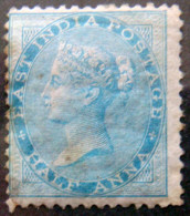 BRITISH INDIA 1865 1/2a Queen Victoria MH Watermark : Elephant's Head - 1858-79 Compagnie Des Indes & Gouvernement De La Reine