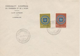 1042  FDC OTAN Sur Enveloppe Officielle De La C.E.C.A. - 1959  TTB - Briefe U. Dokumente