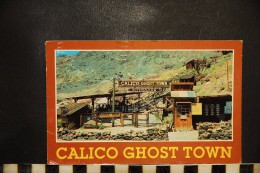 CP, CALIFORNIE, San Bernardino County Regional Park - Calico Ghost Town, Folklore - San Bernardino