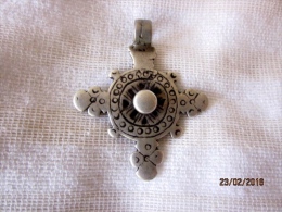 Croix éthiopienne Ancienne (argent/silver 13.1 G.) - Pendentifs