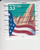 Verenigde Staten(United States) Rolzegel Met Plaatnummer Michel-nr 3091 BG I Plaat  2222 - Rollenmarken (Plattennummern)