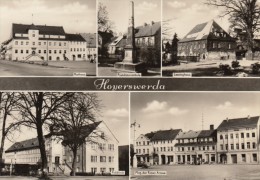 CP HOYERSWERDA ALLEMAGNE MULTIVUES  1974 - Hoyerswerda