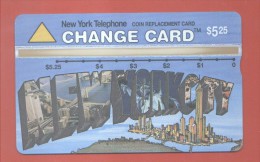 USA-NL-17 "New York City" CN:310D Unused - [1] Holographic Cards (Landis & Gyr)