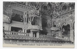 MONTE CARLO - N° 757 - LOGE DU PRINCE - SALLE DE CONCERT - CPA NON VOYAGEE - Opera House & Theather