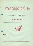 Caderno Escolar Diário Quadriculado - Portugal - Scolaires