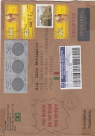 Brasile  2013 -  Lettera. Racc.    X L´Italia Affrancata  Con 7 Stamps - Storia Postale