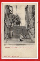 CANADA -- QUEBEC --  L'Escalier De La Rue Champlain - Québec - La Cité