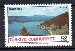 TURQUIE - TURKEY - LAC DE ABANT - Lira 250 - 1991 - - Nuevos