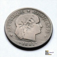 Haití - 2 Céntimes - 1881 - Haiti