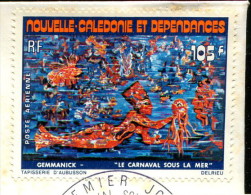 Nouvelle Calédonie 1978 - Poste Aérienne YT 185 (o) Sur Fragment - Used Stamps