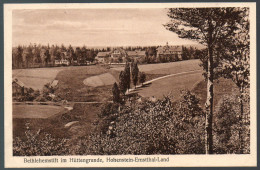 1477 - Ohne Porto - Alte Ansichtskarte - Hohenstein Ernstthal Hüttengrund Bethlehemstift - Gel 1934 Stempel - Hohenstein-Ernstthal