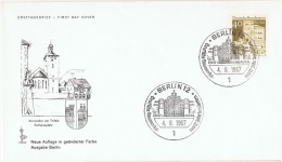 CHAT-L83 - ALLEMAGNE N° 393/94 Sur FDC Thème Châteaux - 1961-1970