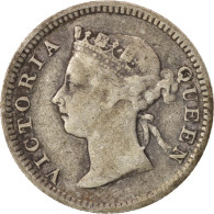 Monnaie, Straits Settlements, Victoria, 5 Cents, 1900, TTB+, Argent, KM:10 - Kolonien