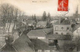 CPA - DROUE (Droué) (41) - Aspect D'un Quartier Du Bourg En 1909 - Droue
