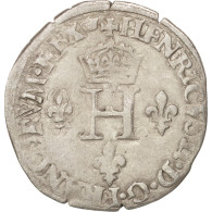 Monnaie, France, Demi Gros De Nesle, 1551, Paris, TB+, Argent, Sombart:4458 - 1547-1559 Henri II