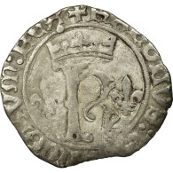 Monnaie, France, Karolus Or Dizain, Undated, Saint Lô, TB, Billon, Duplessy:593 - 1483-1498 Carlos VIII El Afable