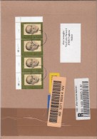 Nazioni Unite Vienna 2007 - Lettera Racc.  X L´Italia Affrancata Con 4 Stamps - Briefe U. Dokumente