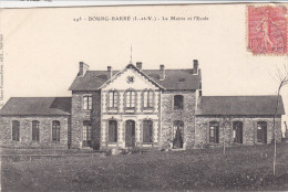 BOURG BARRE : La Mairie Et L'Ecole - Other & Unclassified