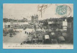 CPA 164 - Métier Marchands Ambulants La Place Jour De Marché LE NEUBOURG 27 - Le Neubourg